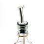 Flip-Top Metal Liquor Bottle Pourer - Set of 6