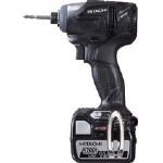 日立　１４．４Ｖコードレスインパクトドライバ　黒　4705432　WH14DDL2LJCKB