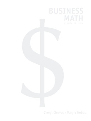 Business Math, Brief Version (8th Edition)