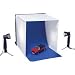 Adorama DeShadow Box, Portable Still Life Studio In-A-Bag, with 16 x 16 Soft Light Box, Halogen Lamps, Blue Background Sweep, & Custom Carrier