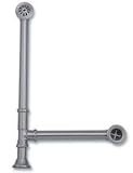 World Imports Elizabethan Classics LTD03CP Lift And Turn Tub Drain, Chrome