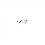 AO Safety 11375 Bx Reader +2.0 Diopter Safety Glasses, Silver Black Frame, Clear Lens by AO Safety