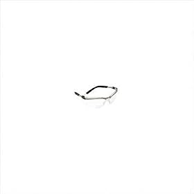 AO Safety/3M Tekk 11375 Bx Reader +2.0 Diopter Safety Glasses, Silver/Black Frame, Clear Lens