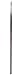 da Vinci Oil & Acrylic Series 1210 Oil Paint Brush, Liner Kolinsky Red Sable, Size 8 (1210-08)