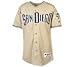 San Diego Padres Road Khaki Authentic MLB Jersey