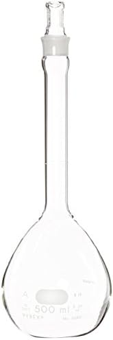 Flask Volumetric 50ml, Borosilicate Glass, pack of 6
