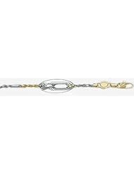 2.5mm Tri Color Figarope Chain 30"
