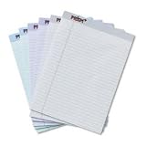 TOPS 63116 Prismt Plus Legal Rule Pads, Letter, 50 sheets pad, 6 pk, 2 ea Blue Orchid Gray