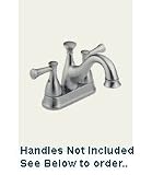 Delta 2540-SSLHP Lockwood Centerset Bath Faucet, Stainless Steel