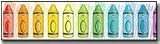 CRAYONS STRAIGHT BORDERS