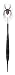 Laser Black Widow 90/10 Tungsten Soft-Tip Darts