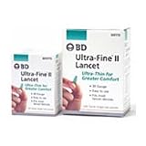 BD Ultra-Fine II 30-Gauge Lancets - 200-pk.