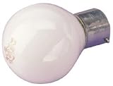GE Lighting 25BCOPRD / 25W Round Lamp - Bayonet Cap - Opal - Pack of 4