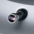 BMW Genuine Factory OEM 36110421543 Valve Stem Caps M Logo (set of 4)