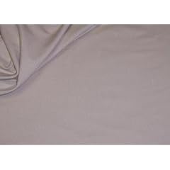 0,5 m * 1,55 m JERSEY STOFF HELL BEIGE ECRU STRETCH STOFFE CREME VI EA uni einfarbig
