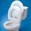 Hinged Elevated Toilet Seat - Regular