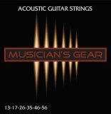 Musicians Gear Acoustic 13 80/20 Bronze Guitar Strings