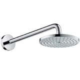 Hansgrohe 27471000 Raindance Tellerkopfbrause D=180 mm DN15 mit Brausearm