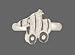 Ring Janosch 925 Silber Tigerente 2 pearl