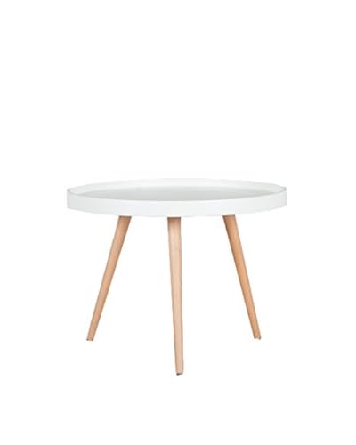 Design Twist Office Tavolino In Mdf Bianco