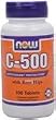 NOW C-500 VITAMIN C 500 MG (with Rose Hips) - 100 TABLETS