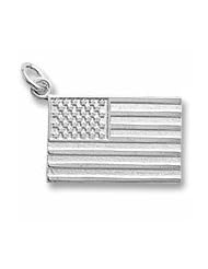 American Flag Charm