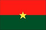 3 x 5 Feet Burkina Faso Poly - indoor International Flag Made in US.