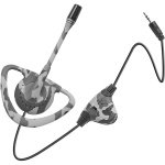 New Practical Urban Camo Headset Xbox 360 Camouflage Integrated Microphone Boom Volume Control