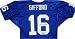 Frank Gifford autographed Football Jersey (New York Giants)
