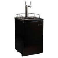 EdgeStar Full Size Dual Tap Kegerator & Draft Beer Dispenser