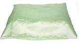 Satin Zippered Pillow Protector - Spring Green - Standard Size