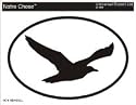 Seagull Oval Bumper Sticker