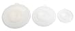 Orka A94402 Silicone Lids, Set of 3, Translucent