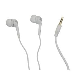 New Stereo Headset Hands-free Earphone with build-in Microphone for Apple iPhone - Compatible with Blackberry 8120/ 8130/ 8300/ 8320 , iPod Touch, iPod Classic, iPod Nano 3G 2G 1G, iPod Shuffle and MP3 MP4 - Bulk Packing