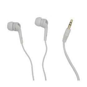 New Stereo Headset Hands-free Earphone with build-in Microphone for Apple iPhone - Compatible with Blackberry 8120/ 8130/ 8300/ 8320 , iPod Touch, iPod Classic, iPod Nano 3G 2G 1G, iPod Shuffle and MP3 MP4 - Bulk Packing
