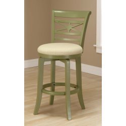 Click here to buy Hillsdale Furniture Kingstown Swivel Stool - Counter Height - Green Finish - 4960-821... by Hillsdale Furniture.