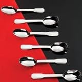 Art Deco 6pc Demitasse Spoon Set
