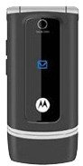 Motorola W375 UNLOCKED GSM Tri Band Bluetooth Camera Cell Phone   Black