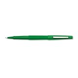 21hQMPs821L. SL160  Paper Mate Flair Point Guard Porous Point Pens, 12 Green Pens