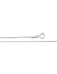 Baby Wheat Chain 14K Gold White Ch974 24 Inch