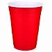 Solo Red American Party Cups 16oz / 455ml - Pack of 50 | Red Cups - Ruby, Apple Red, Plastic Cups - Disposable Cup, Partyware, Party Accessories