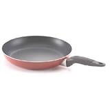 Mirro Get A Grip Aluminum Nonstick 10-Inch Saute Pan, Red
