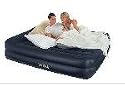 Luftbett Pillow Rest "Blue" 230V Queen 163x208x50 Steinbach