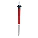VistaLab 1802 MLA Red Micro D-Tipper Pipette, 2 microliter Volume