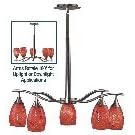 44305BS-LAVA - Hunter Kenroy Medici Chandelier by Hunter Kenroy