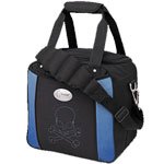 Single Tote Blue Skulls