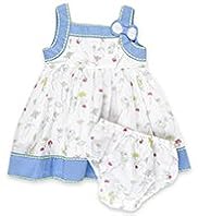 2 Piece Autograph Pure Cotton Floral Dress & Knicker Set