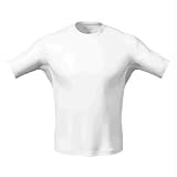 S/S Wicking Loose Crew White XXL