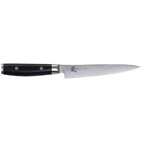 RAN Damascus Yaxell 7 inch Japanese Slicing Knife by RAN