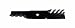 USA Mower Blades (3 CMB184BP Toothed Extra High Lift Blade Fits Bad Boy 038-5350-0050 038-5350-00 Length 16 1/2 in. Width 3 in. Thickness .250 in. Center Hole 5/8 in. 32 in. 48 in. Deck